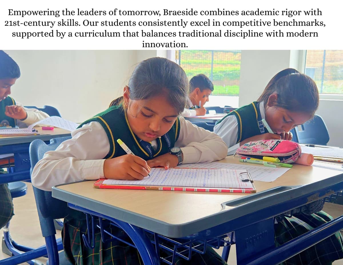 Students at Braeside